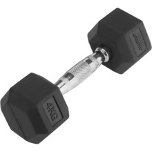 Гантель STARFIT DB-301, 4 кг, обрезиненная, черная (УТ-00007097) Гантель STARFIT DB-301, 4 кг, обрезиненная, черная (УТ-00007097)