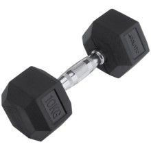Гантель STARFIT DB-301, 10 кг, обрезиненная, черная (УТ-00007103) Гантель STARFIT DB-301, 10 кг, обрезиненная, черная (УТ-00007103)