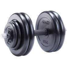 Гантель STARFIT DB-702, 25,5 кг, обрезиненная, разборная (УТ-00007995) Гантель STARFIT DB-702, 25,5 кг, обрезиненная, разборная (УТ-00007995)