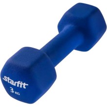 Гантель STARFIT DB-201, 3 кг, неопрен, синяя (УТ-00009072) Гантель STARFIT DB-201, 3 кг, неопрен, синяя (УТ-00009072)