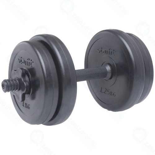 Гантель STARFIT DB-704, 5 кг, пластик, разборная (УТ-00019321)