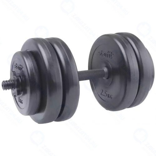 Гантель STARFIT DB-704, 13 кг, пластик, разборная (УТ-00019325)