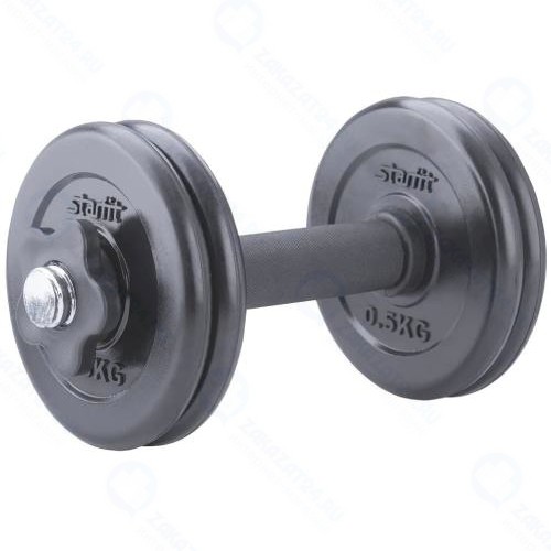 Гантель STARFIT DB-707, 3 кг, обрезиненная, разборная (УТ-00019655)