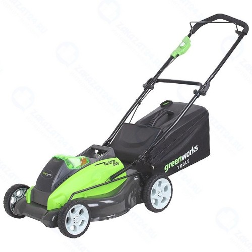 Газонокосилка аккумуляторная Greenworks G40LM40 (2504707)