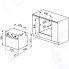 Газовый духовой шкаф Korting OGG 741 CRN