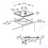 Газовая варочная панель Electrolux GPE363RCV