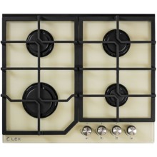 Газовая варочная панель LEX GVG 642 Ivory Газовая варочная панель LEX GVG 642 Ivory