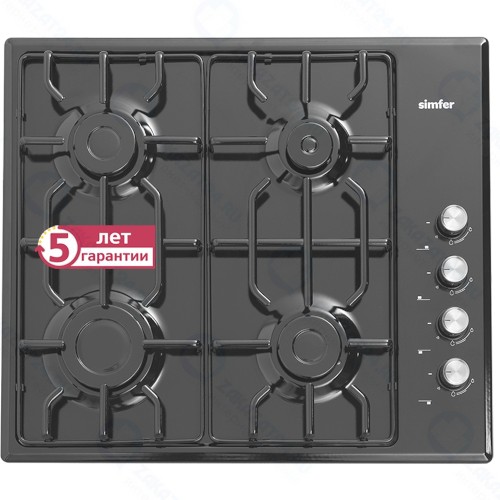 Газовая варочная панель Simfer H60Q40B570