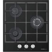 Газовая варочная панель HOMSAir HGG433TGCBK Газовая варочная панель HOMSAir HGG433TGCBK