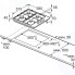 Газовая варочная панель Bosch PBP6B5B60