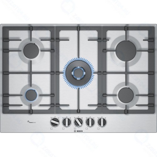 Газовая варочная панель Bosch PCQ7A5B90