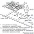 Газовая варочная панель Bosch PCQ7A5B90