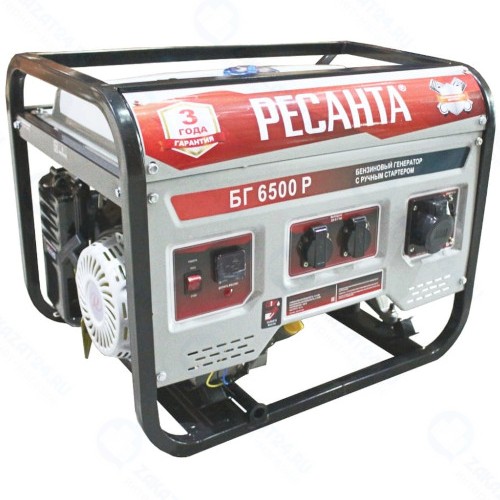 Генератор бензиновый Ресанта БГ 6500 Р