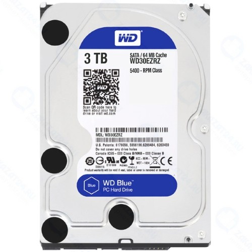 Внутренний жесткий диск WD 3TB Blue (WD30EZRZ)
