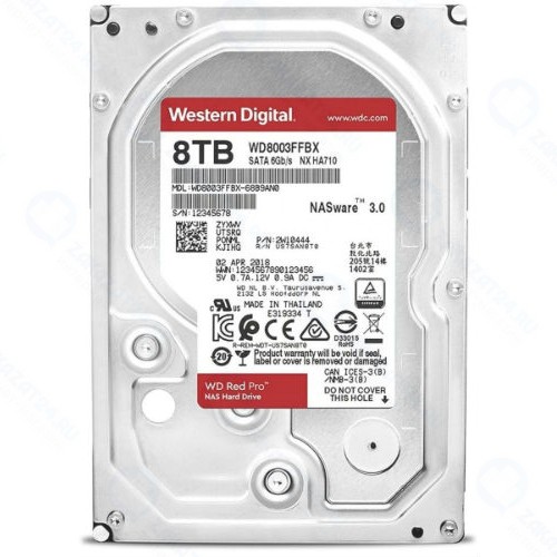 Внутренний жесткий диск WD 8TB Red Pro (WD8003FFBX)