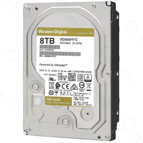 Внутренний жесткий диск WD 8TB Gold (WD8004FRYZ)