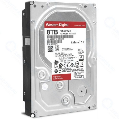 Внутренний жесткий диск WD 8TB Red (WD80EFAX)