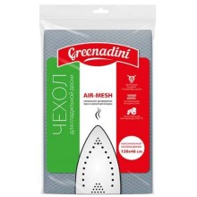 Чехол для гладильной доски GREENADIANI Airmesh M, 136х52 см Gray