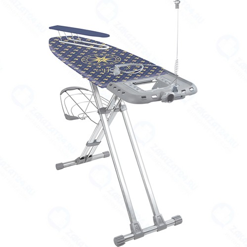 Гладильная доска Nord Star Monaсo, серебристый/лилии (NS-1/1)