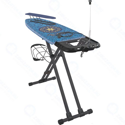 Гладильная доска Nord Star Monaсo, черный/узоры (NS-1/4)