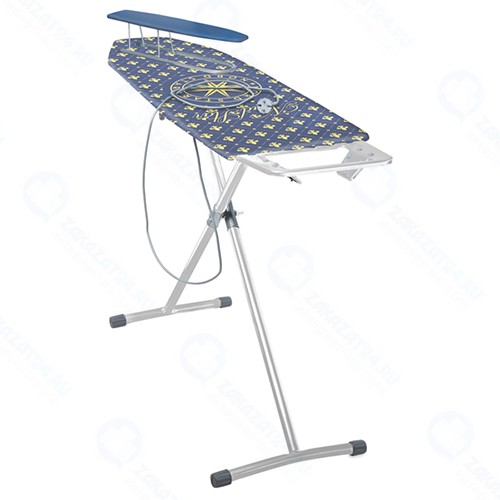 Гладильная доска Nord Star Millennium, серебристый/лилии (NS-3/1)