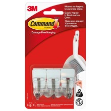 Крючки 3M Command: для столовых приборов, белые, 3 шт х 2 упаковки (17067-2)