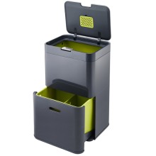 Контейнер для сортировки мусора JOSEPH-JOSEPH Totem, 48 л Graphite (30020) Контейнер для сортировки мусора JOSEPH-JOSEPH Totem, 48 л Graphite (30020)
