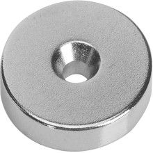 Неодимовый магнит Rexant диск 30х5 мм, с зенковкой 10х5,5 мм, 1 шт (72-3604) Неодимовый магнит Rexant диск 30х5 мм, с зенковкой 10х5,5 мм, 1 шт (72-3604)