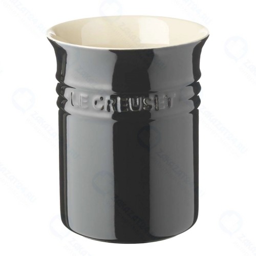 Подставка для кухонных принадлежностей LE-CREUSET 15 см, черная (91000100140000)