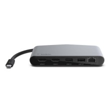 Разветвитель Belkin Thunderbolt 2хHDMI, 1хUSB 2.0, 1xUSB 3.0, 1хRJ-45 (F4U098bt) Разветвитель Belkin Thunderbolt 2хHDMI, 1хUSB 2.0, 1xUSB 3.0, 1хRJ-45 (F4U098bt)