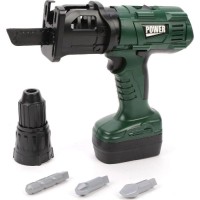 Шуруповерт-лобзик Наша Игрушка с насадками (T1404(G))