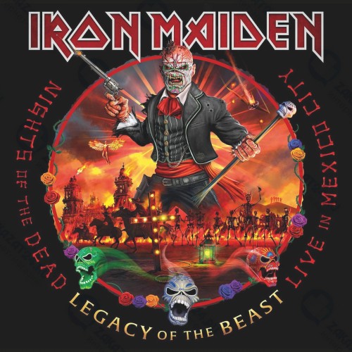 Виниловая пластинка PARLOPHONE Iron Maiden - Nights Of The Dead Live In Mexico Green/White/Red