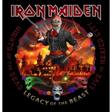 Виниловая пластинка PARLOPHONE Iron Maiden - Nights Of The Dead Live In Mexico Limited 180 Black
