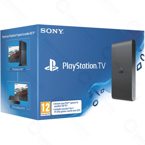 Игровая приставка PlayStation TV + ваучер на 3 игры: Worms Revolution Extreme, Velocity Ultra, OlliOlli
