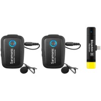 Двухканальная беспроводная радиосистема Saramonic Blink500 B4 (TX+TX+RXDI)