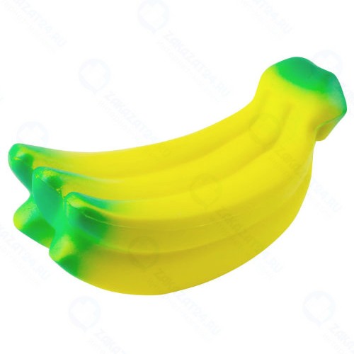 Игрушка-антистресс 1TOY Мммняшка Squishy: Гроздь бананов (Т12419)