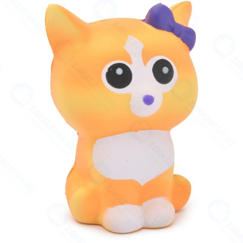 Игрушка-антистресс 1TOY Мммняшка Squishy: Рыжая кошечка (Т14685)