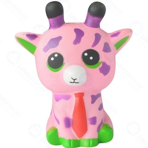 Игрушка-антистресс 1TOY Мммняшка Squishy: Жирафик (Т14686)