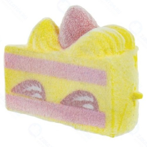 Игрушка-антистресс 1TOY Мммняшка флок Squishy: Кусок торта (Т16206)