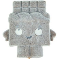 Игрушка-антистресс 1toy Мммняшка флок Squishy: Шоколадка (Т16209)
