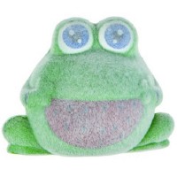 Игрушка-антистресс 1toy Мммняшка флок Squishy: Лягушка (Т16213)