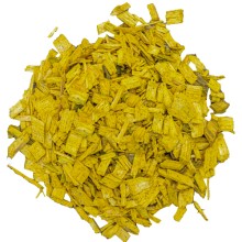 Мульча для растений БАРКИНВУД Щепа декоративная, 60 л, жёлтая (1002022)