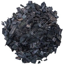 Мульча для растений БАРКИНВУД Щепа декоративная, 60 л, чёрная (1002027)