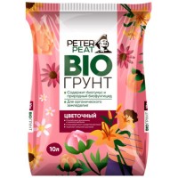 Грунт PETER-PEAT BIO цветочный, 10 л (Б-02-10)