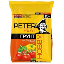Грунт PETER-PEAT Hobby для томатов и перцев, 10 л (Х-05-10)