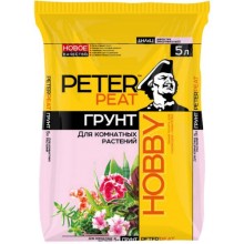Грунт PETER-PEAT Hobby для комнатных растений, 5 л (Х-08-5)