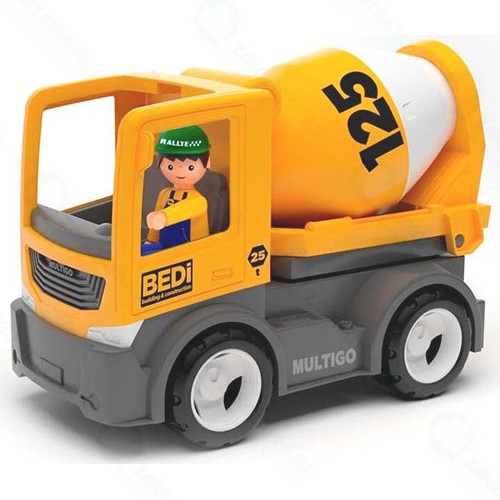 Грузовик-бетономешалка EFKO 22 см (27277EF-CH)