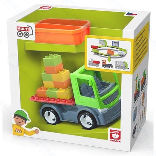 Игрушечный грузовик EFKO с платформой, 22 см (37014EF-CH)