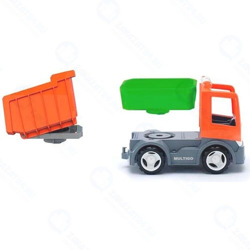 Игрушечный самосвал EFKO со сменным кузовом, 22 см (37051EF-CH)