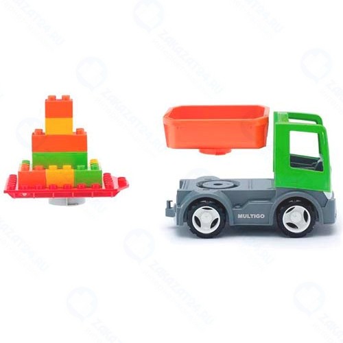 Игрушечный грузовик EFKO с платформой, 22 см (37054EF-CH)